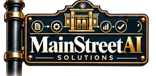 The Main Street AI street sign